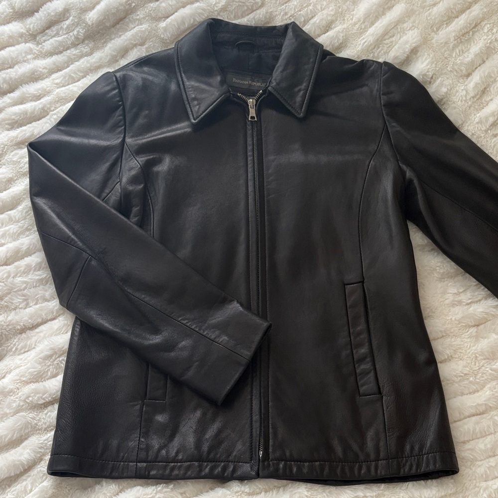 Banana Republic Genuine Leather Jacket